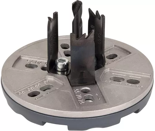 купить Набор головок, бит, насадок Wolfcraft Регулируемая коронка 35,65,68,74,76,83 мм 5983000 в Кишинёве 