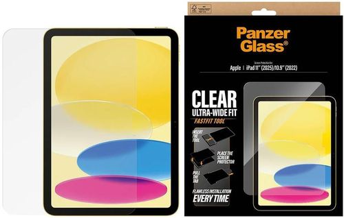 cumpără Sticlă de protecție pentru tabletă PanzerGlass iPad 11" (2025), 10.9" (2022), Ultra-Wide Fit w. Fastfit tool (PG_PG42036) în Chișinău 