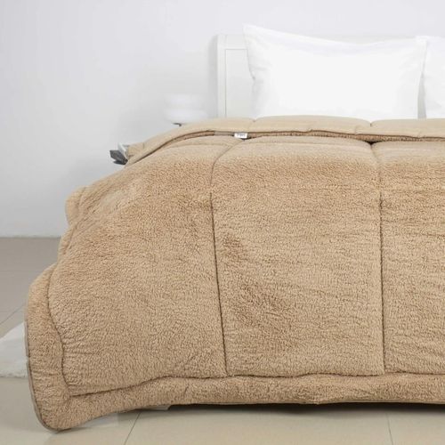 cumpără Textile de casă Relaxe Home 024550 Plapuma TEP TEDDY 200x210cm (350g/m²) Golden Beige în Chișinău 