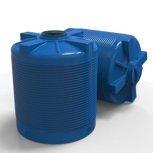 купить Летний душ Uniplast 37092 Rezervor apa 3000 L vertical, oval (albastru) cu stut D. 2" 151x189 cm в Кишинёве 