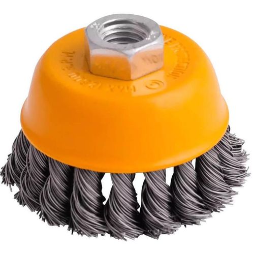 cumpără Set de tubulare, bite, duze Hoteche 590202 Perie de sârmă conică împletită 75mm M14 în Chișinău 