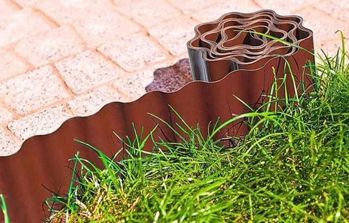 купить Декор Bradas OBFB0925 Gard decorativ palisada 9mx25cm cafeniu в Кишинёве 