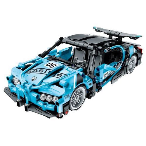 купить Конструктор iM.Master 5808 Supercar albastru, Mechanical Master, cu inerție, 422pcs в Кишинёве 