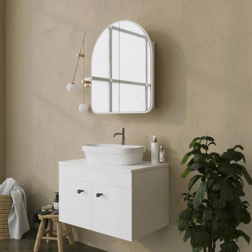 купить Зеркало для ванной Trendy Cabinet Hope-Alb в Кишинёве 