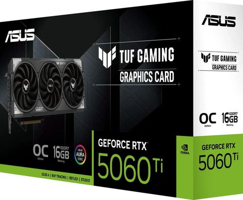 cumpără Placă video ASUS TUF-RTX5060TI-O16G-GAMING, GeForce RTX5060Ti 16GB GDDR7 în Chișinău 