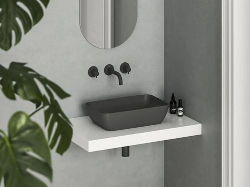 cumpără Lavoar Ravak Lavoar UNI 500 R Slim 500x310x125mm Anthracite XJX03150001 în Chișinău 
