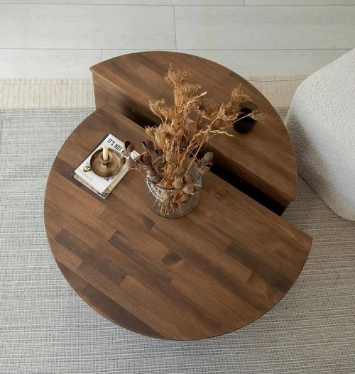 cumpără Măsuţă cafea Trendy Neptun, Nuc, set în Chișinău 