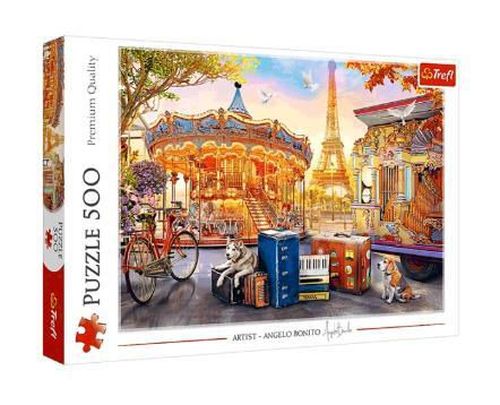 cumpără Puzzle Trefl 37426 Puzzle 500. Weekend in Paris în Chișinău 