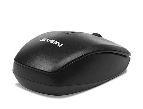 купить SVEN Comfort 3300 Wireless black, Keyboard + optical mouse, nano receiver USB (set fara fir tastatura+mouse/беспроводной комплект клавиатура+мышь), www в Кишинёве 