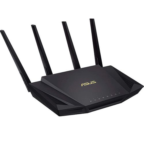 cumpără ASUS RT-AX58U AX3000 Dual Band WiFi 6 (802.11ax) Router, WiFi 6 802.11ax Mesh System, AX3000 574 Mbps+2402 Mbps, dual-band 2.4GHz/5GHz-2 for up to super-fast 3.1Gbps, AiProtection Pro network security, WAN:1xRJ45 LAN: 4xRJ45 10/100/1000, USB 3.1 în Chișinău 