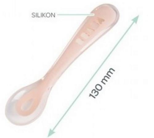 cumpără Seturi pentru hrănire bebelușilor Beaba B913425 Lingurita Silicon +8 luni în Chișinău 