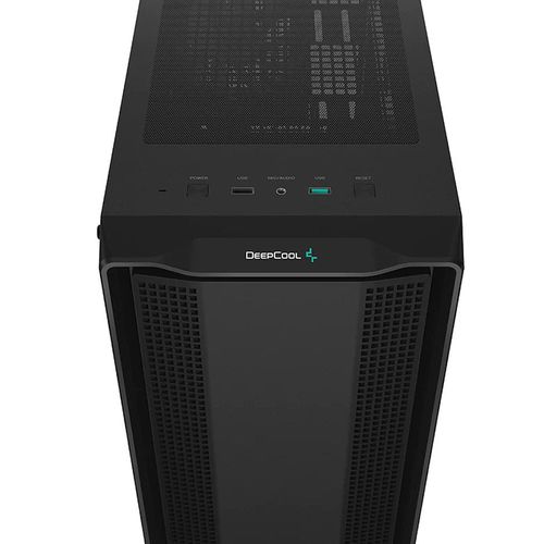 купить Корпус Case Middletower Deepcool CC560 ATX Black, no PSU, Side panel Tempered Glass,  2xUSB3.0,1xUSB2.0, Audio x 1/Mic x 1, Pre-Installed LED Fans: Front 3X120mm, Rear 1X140mm (carcasa/корпус) в Кишинёве 