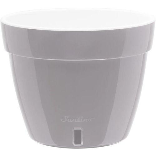 cumpără Ghiveci pentru flori Santino Asti (15.0L, Gri/Alb) în Chișinău 