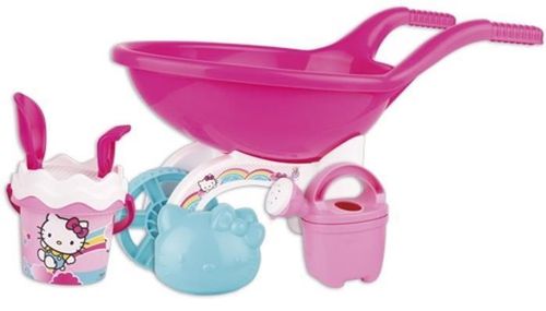 купить Игрушка для песочницы Androni 6323-00HK Набор для песка в тележке MARE HELLO KITTY в Кишинёве 