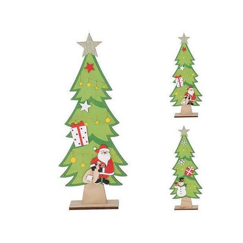 купить Новогодний декор Promstore 49052 Сувенир Елка 39cm, подставка дерево в Кишинёве 