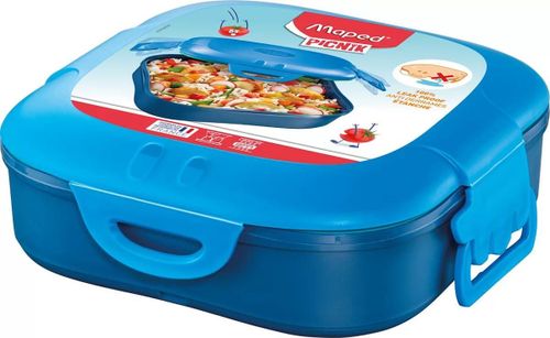 купить Контейнер для хранения пищи Maped 870803 Lunch box Concept Kids, albastru в Кишинёве 