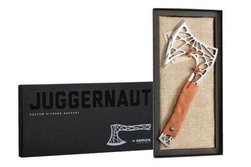 купить Нож Samura JUGGERNAUT Topor de bucatarie personalizat 320mm, argintiu (SJG-001) в Кишинёве 