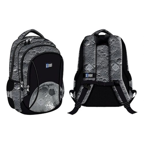 cumpără Rucsac pentru copii St.RIGHT 57853 Ghiozdan scolar 27x17x39cm, Moon View în Chișinău 