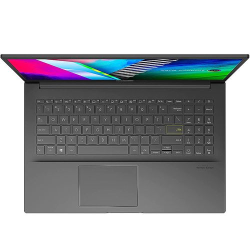 cumpără Laptop 15.6" ASUS VivoBook K513EA Black, Metal Case, Intel i5-1135G7 2.4-4.2Ghz/8GB DDR4/SSD 512GB/Intel Iris Xe Graph./WiFi 6 802.11ax/BT5.0/USB Type C/HDMI/HD WebCam/Illuminated Keyboard/ FingerPrint/ 15.6" FHD IPS LED-backlit NanoEdge Anti-glare (1920x1080)/No OS K513EA-BQ984 în Chișinău 