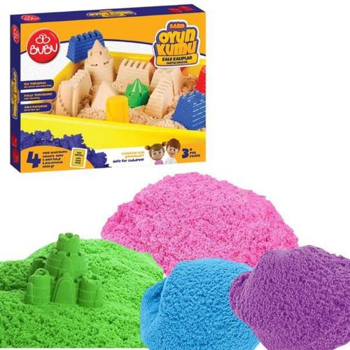 cumpără Set de creație BuBu KU0051 Set cu nisip kinetic cu forme și tavă Castel în Chișinău 
