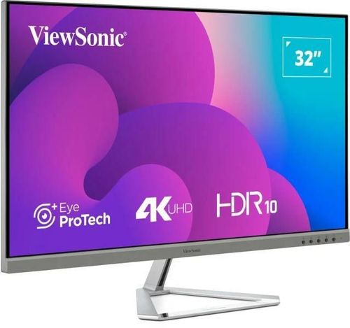 купить Монитор Viewsonic VX3276-4K-MHD-2 Silver/Black в Кишинёве 