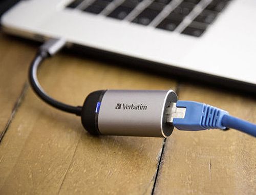купить Verbatim USB-C to Gigabit Ethernet Adapter (49146) в Кишинёве 