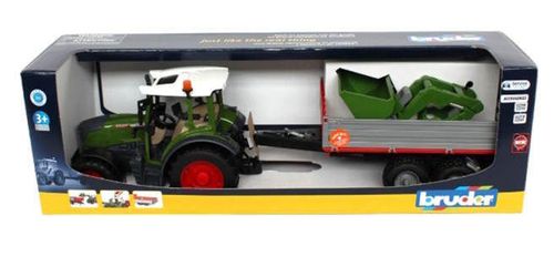 купить Машина Bruder 2182 Tractor Fendt Vario 211 cu incarcator frontal si basculant, 53986 в Кишинёве 