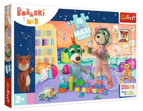 купить Головоломка Trefl 14332 Puzzle 15 Maxi Lumea fericita a copiilor в Кишинёве 