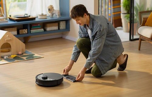 купить Пылесос робот Roborock Q10 VF+, Black в Кишинёве 