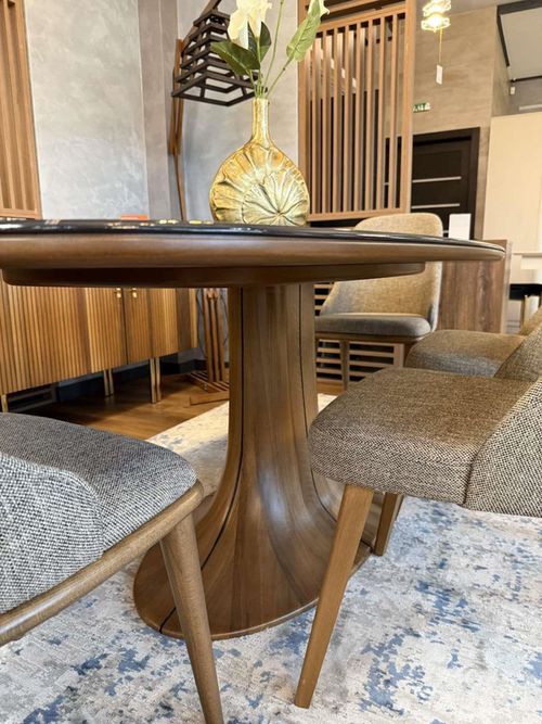 cumpără Masă Dizayno Home Browni 198x104x78cm Black (083047) în Chișinău 