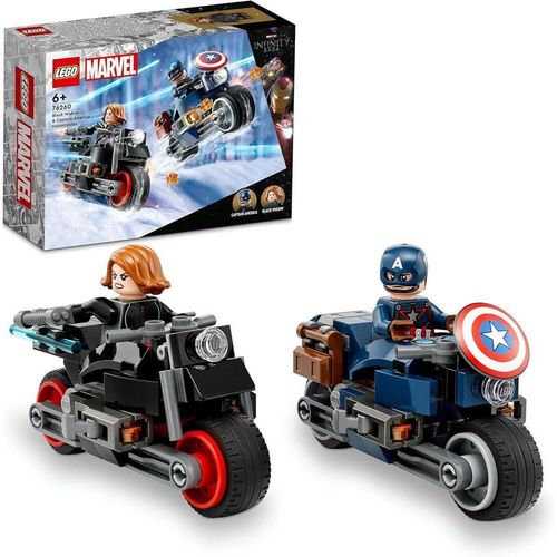 cumpără Set de construcție Lego 76260 Black Widow & Captain America Motorcycles în Chișinău 