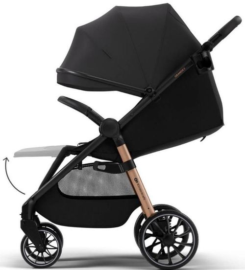 cumpără Сărucior pentru copii KinderKraft Grande 2 Midnight Black (KSGRAN02BLK0000) în Chișinău 