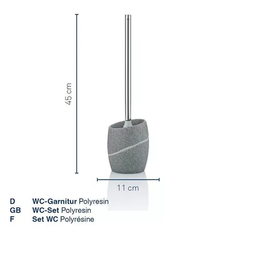 купить Ёршик для унитаза Kela 20298/11 Talus bej в Кишинёве 