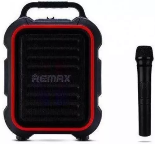 купить Колонка портативная Bluetooth Remax RB-X3 Black+Red в Кишинёве 