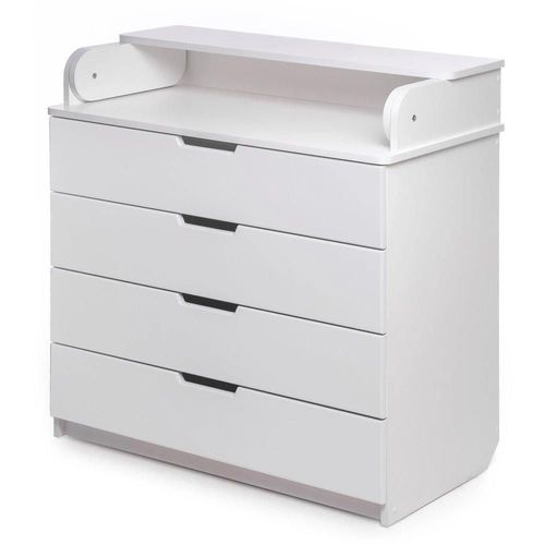 купить Комод-пеленатор PernaMea HappyBaby Pro 800x1030 (4sert) MDF alb (119470) в Кишинёве 