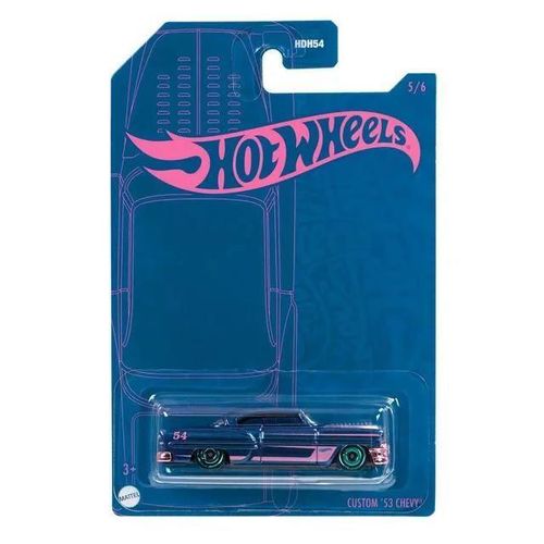 купить Машина Hot Wheels HDH54 1:64 Chrome Colecție aniversară, în asortiment в Кишинёве 