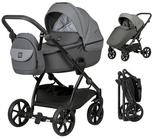 купить Детская коляска Tutis 2in1 UNO5+ Earth 2/1 Grey (1402022) в Кишинёве 