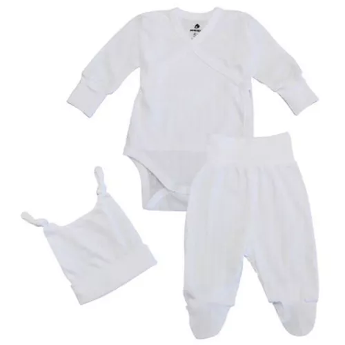 купить Детская одежда Minikin 242031862 Комплект для особых случаев р-р62, белый, мальчик в Кишинёве 