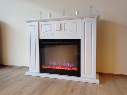 cumpără Șemineu electric ArtFlame Toulouse & Colorado, 1050x1350x320 mm, Alb în Chișinău 