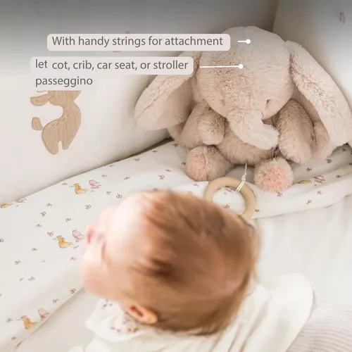 cumpără Jucărie cu pandantiv Nattou 759175 Fanfan musical plush toy elephant sand în Chișinău 