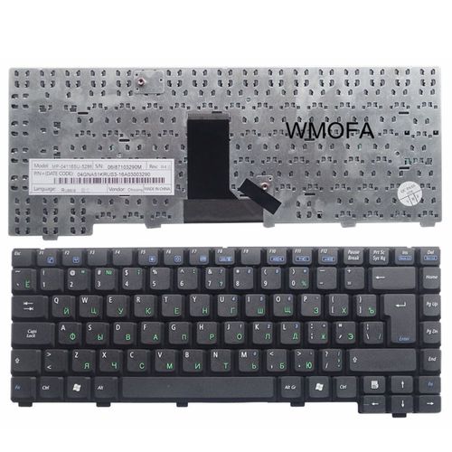 купить Keyboard Asus A3 A6 A3000 A6000 ENG/RU Black в Кишинёве 