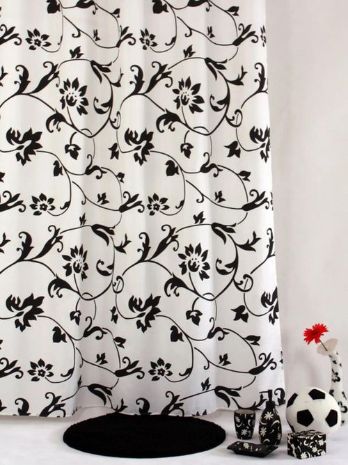 купить Занавеска для ванной Bisk 01584 TXT STYLISSIMO 180x200 в Кишинёве 