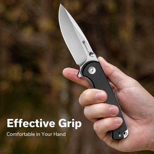 купить Нож походный Sencut S23054B-3 Errant, mâner Canvas Micarta, Liner Lock в Кишинёве 