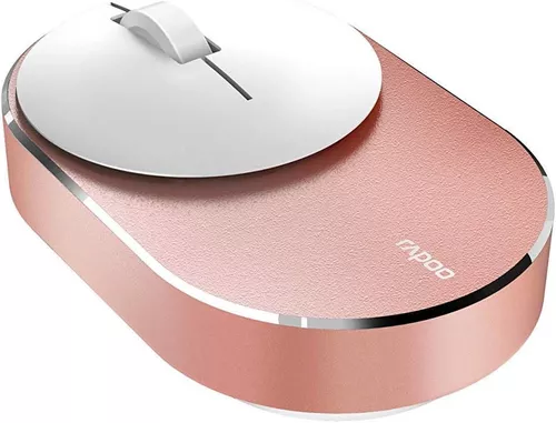 cumpără Mouse Rapoo 184712 M600 Mini Wireless Multi-Mode, Pink Golden în Chișinău 