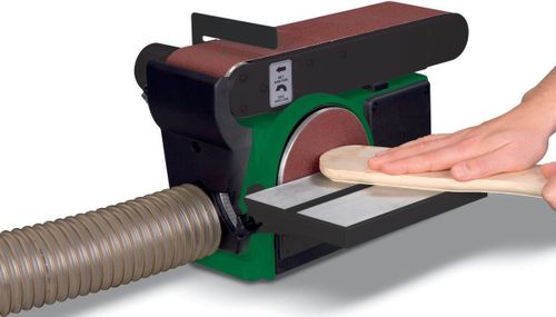 купить Стационарный инструмент Stürmer Maschinen 5904150 Ленточно-дисковая шлифовальная машина Holzstar BTS 150 в Кишинёве 