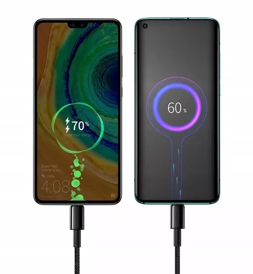 cumpără Cablu telefon mobil Baseus CATWJ-A01 Type-C - Type-C, Braided, 100W, 2m, Tungsten Gold Black în Chișinău 