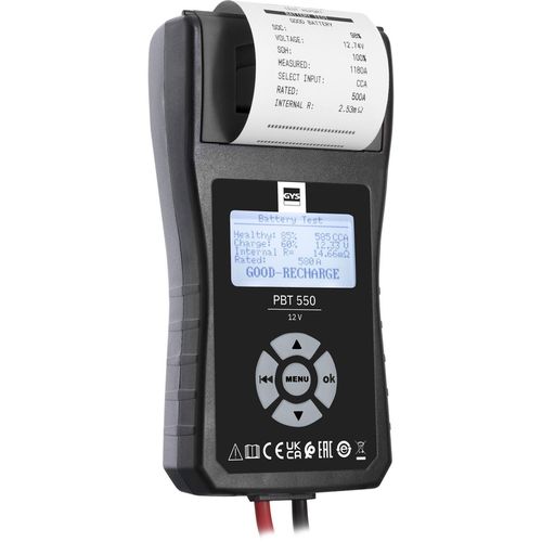 cumpără Instrument de măsură GYS 024199 PBT550 Тестер аккумуляторный с встроенным принтером în Chișinău 
