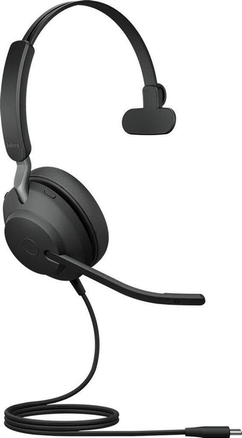 cumpără Căști pentru gaming Jabra 24189-889-889 Evolve2 40 SE, USB-C, UC Mono, Ext.Cord în Chișinău 