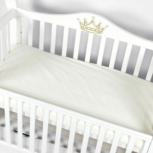 купить Детское постельное белье PernaMea Cearsaf pe elastic 120x60cm Ivory (PM.101357/4) в Кишинёве 