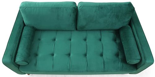 cumpără Canapea Trendy Roma Verde, 90x70x175cm (2 locuri) în Chișinău 